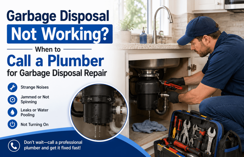 Garbage Disposal Not Working? When to Call a Plumber for Garbage Disposal Repair